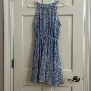 Monteau Blue Floral Dress Size XS